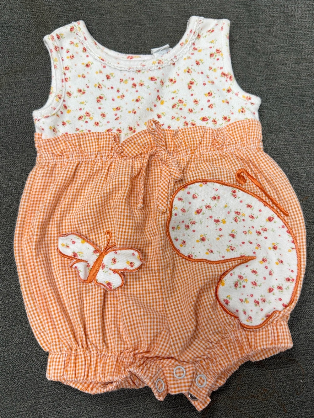 Vintage Cradle Togs baby bubble romper